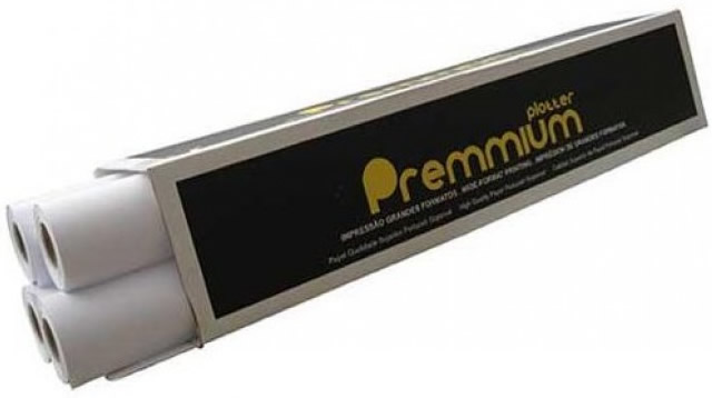 Rolos de Papel p/ Plotter 610x50x50 80gr. (Pack 4 Rolos)